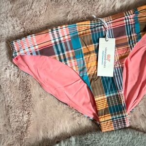 Vineyard vines performance plaid bikini bottom